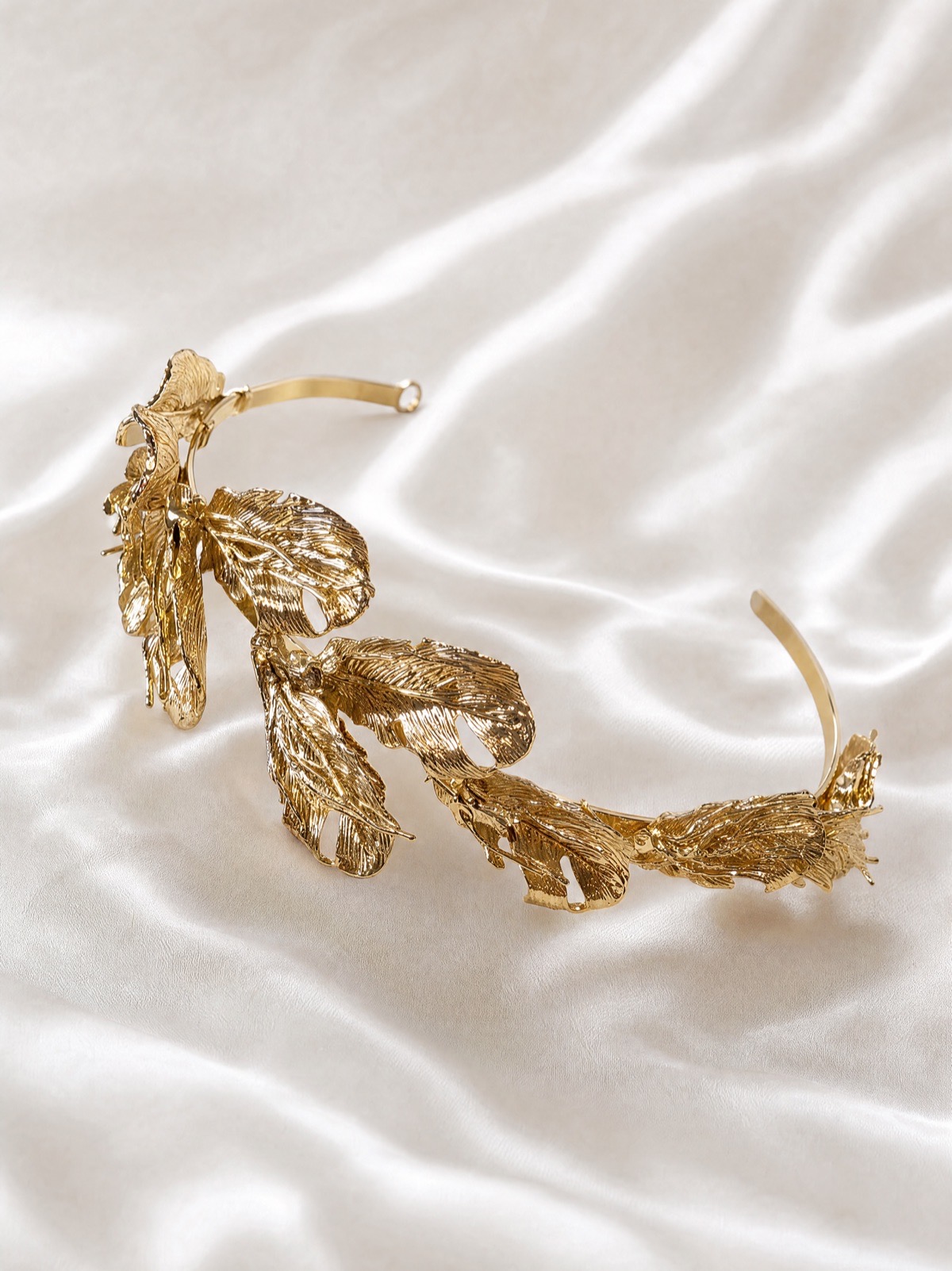 Sophy brudehovedpynt, bagside, Couture-Stuen