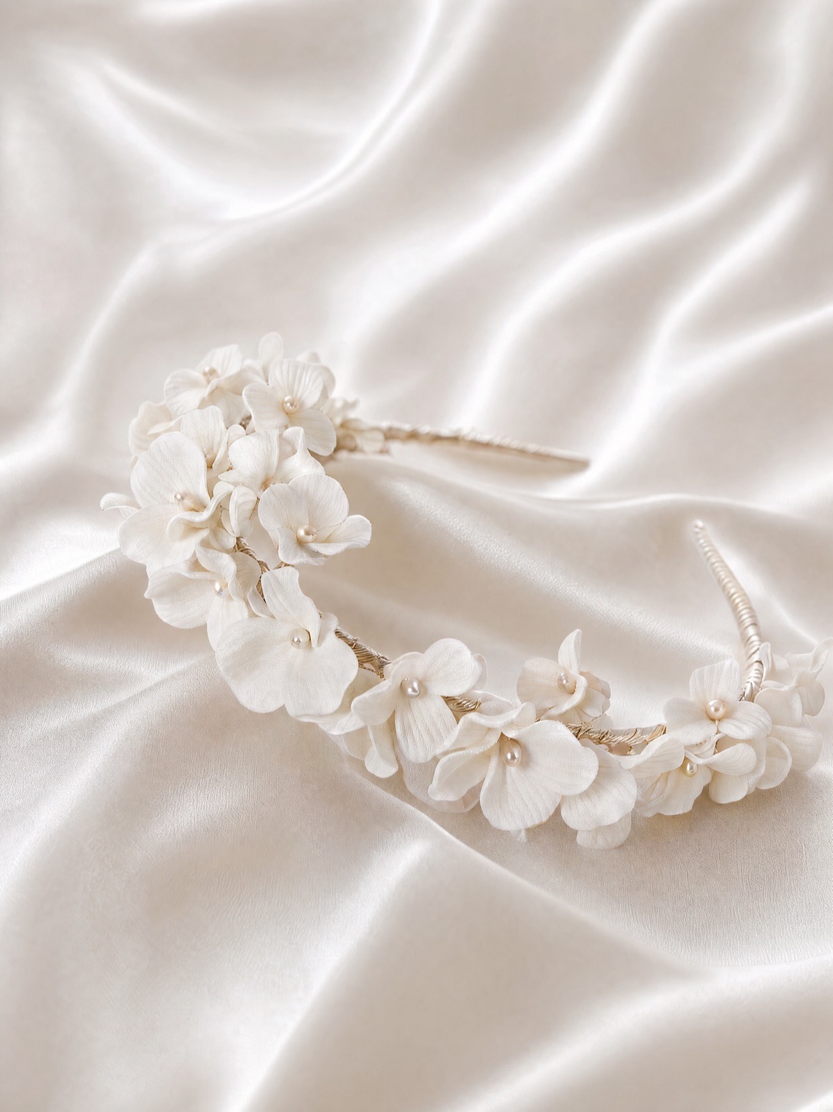 Phine brudehovedpynt, forside, Couture-Stuen